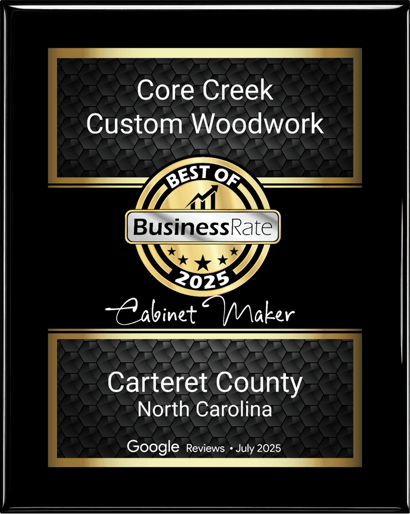 Award winning custom woodwork in Newport, North Carolina